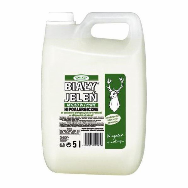 Bialy Jelen Tekuté mýdlo 5000ml- 5L