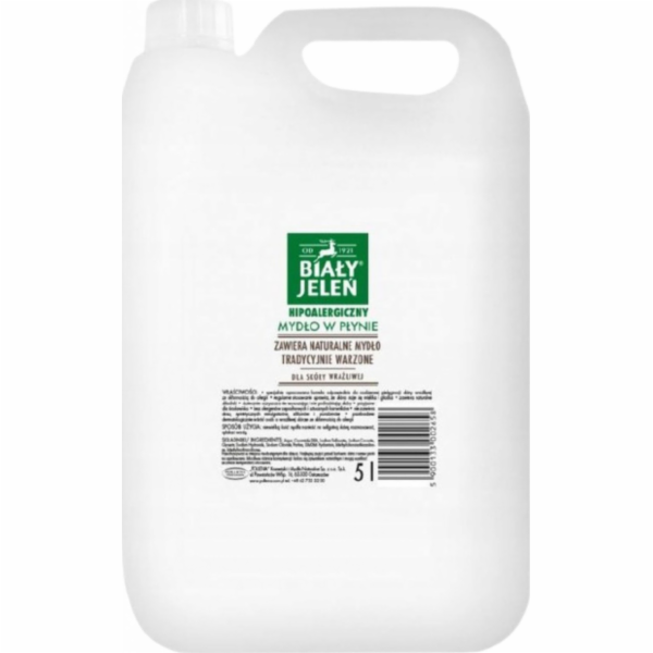 Biały Jeleń Tekuté mýdlo 5000ml- 5L