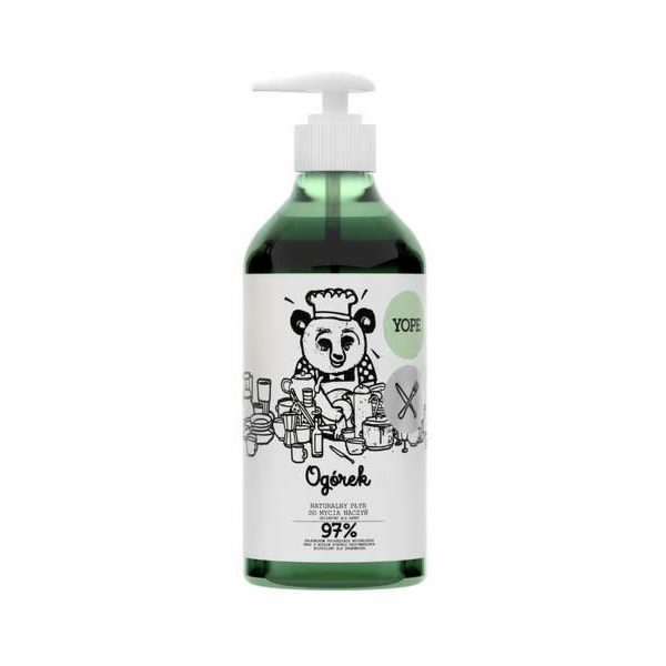 Prostředek na mytí nádobí Yope Natural Cucumber 750 ml