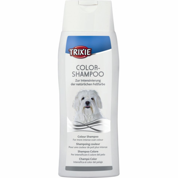 Trixie BARVACÍ ŠAMPON PRO BÍLOU A SVĚTLOU BARVA 250ml
