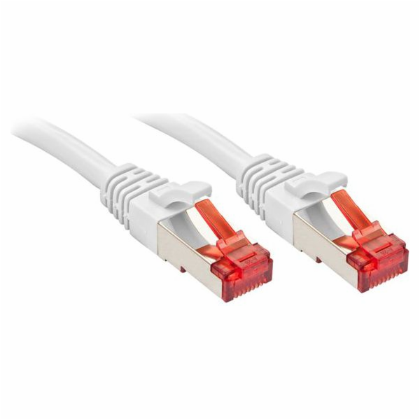 Lindy Patchcord Cat.6 S/FTP, 10m, bílý (47798)