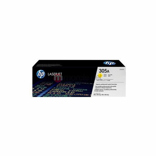 HP toner CE412A č. 305A (žlutý)