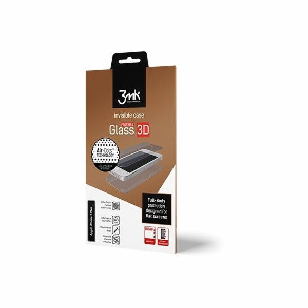Hybridní sklo 3MK FlexibleGlass 3D iPhone 8 Plus + zadní ...