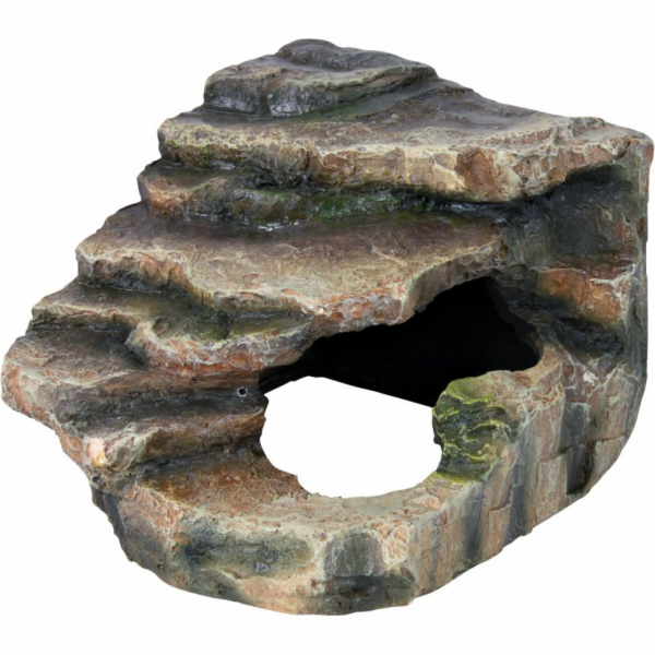 Trixie Corner skála s jeskyní a plošinou 16×12×15 cm