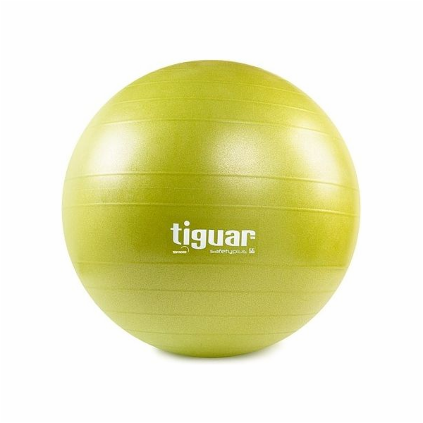Cvičební míč Tiguar Anti-Burst Safety Plus 55 cm olivový