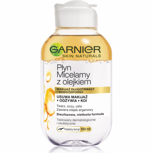 Garnier Skin Naturals Dvoufázový micelární fluid s olejem...