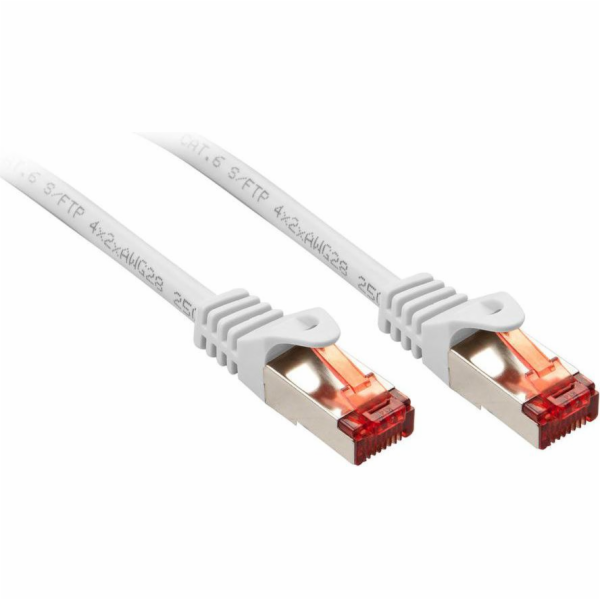 Lindy RJ-45/RJ-45 kat.6 S/FTP Bílá 7,5m (47387)