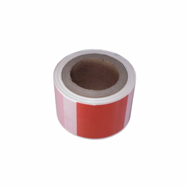 Modeco Výstražná páska červenobílá 80mm x 100m MN-05-605
