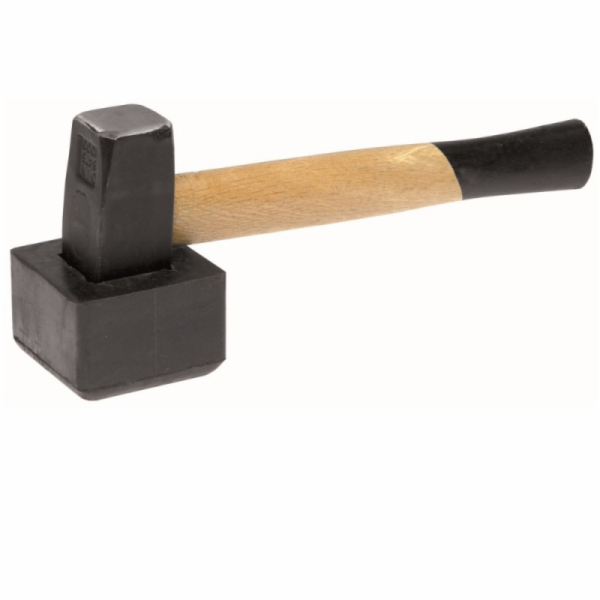 Kladivo na dlažbu Dedra s dřevěnou rukojetí 1,25 kg 280 m...