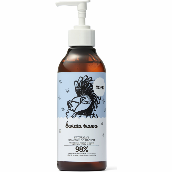 Šampon na vlasy Yope Fresh Grass 300 ml