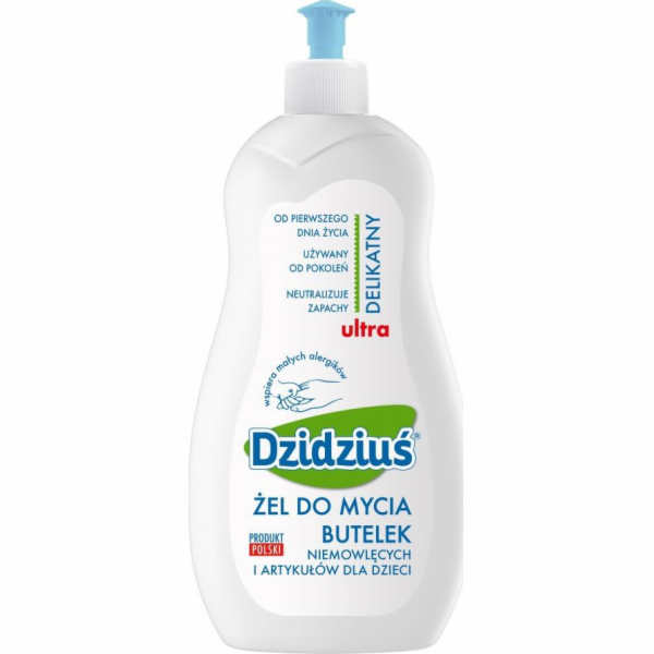 Dzidziuś Gel na mytí kojeneckých lahví hypoalergenní 500ml