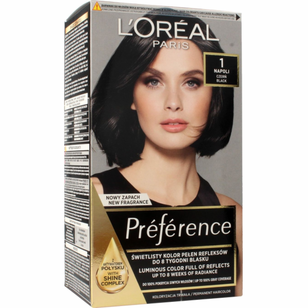 L Oreal Paris Preference barva na vlasy 1 napoli black