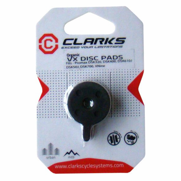 Brzdové destičky Clarks PROMAX (DSK320, DSK400, DSK610J, ...