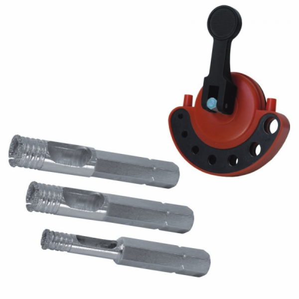 Sada vrtáků do skla a dlaždic Dedra 6 8 10 mm (DED1568)