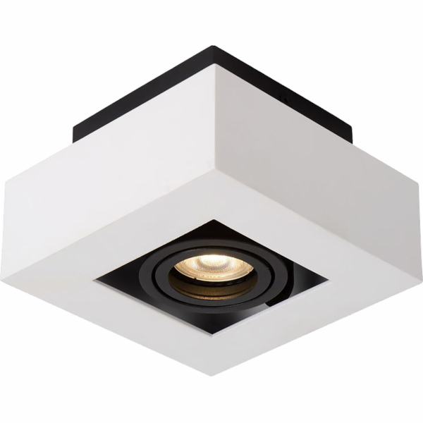 Stropní svítidlo Italux Přisazená bílá krychlová lampa It...