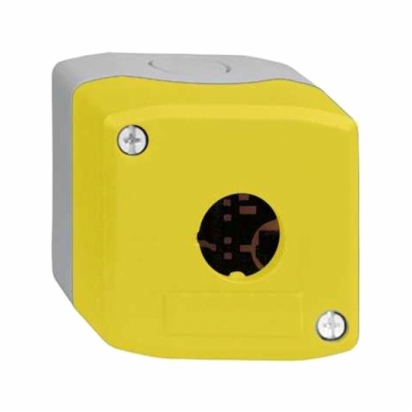 Schneider Electric Cassette pouzdro 1-otvor 22mm IP65 žlu...