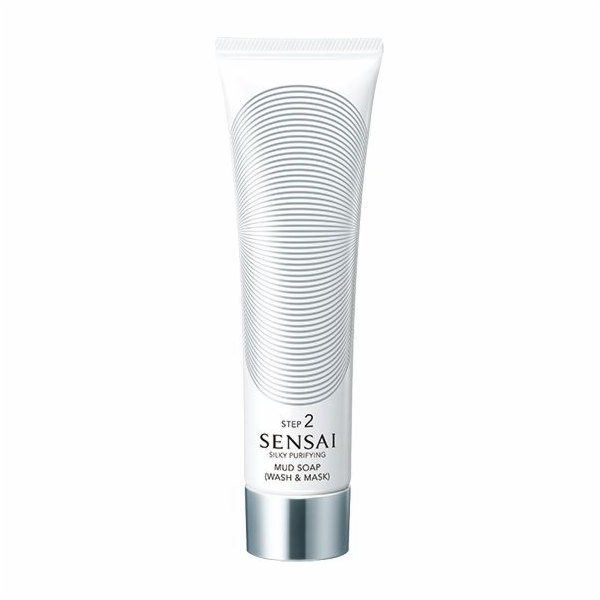 Kanebo Sensai Silky Puryfying Mud Soap (Wash & Mask) pleť...