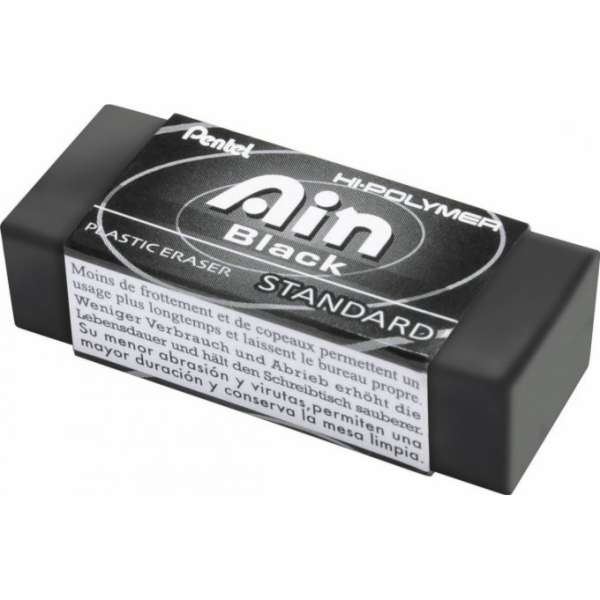 Guma na tužky Pentel ZEAH06 HI-Polymer je černá