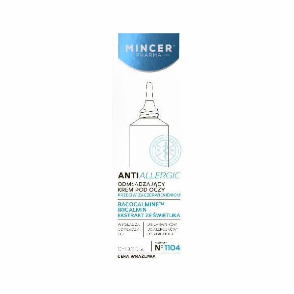 Mincer Pharma Antialergický omlazující oční krém pro citl...
