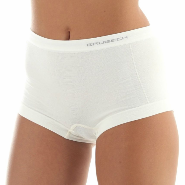 Dámské boxerky Brubeck Comfort Wool bílé rM (BX10440)