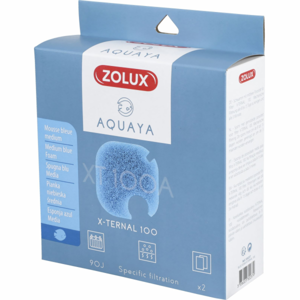 Vložka houby Zolux ZOLUX AQUAYA Blue Foam Xternal 100