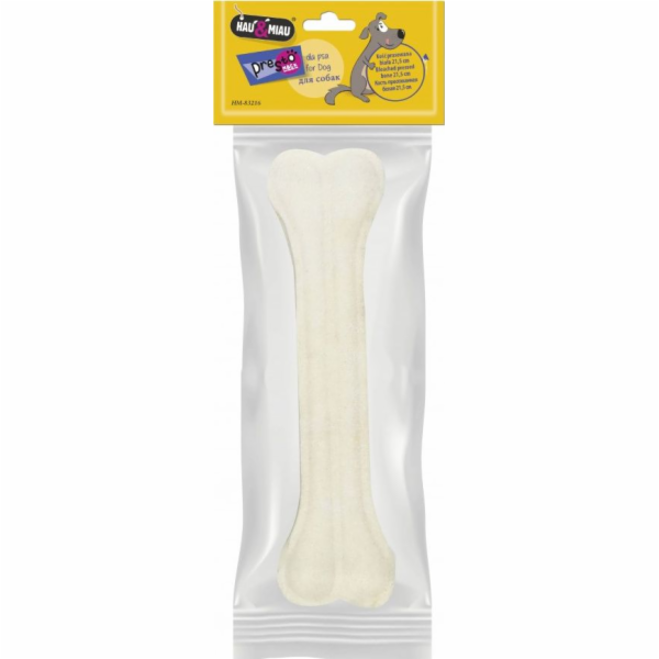 Hau&Miau LISOVANÁ KOST, BÍLÁ, 21,5 cm, 1 ks/bal., 145 g/b...