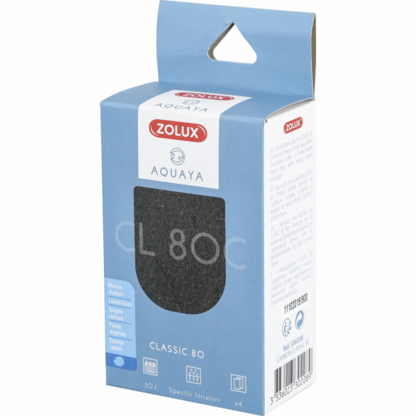Vložka Zolux ZOLUX AQUAYA Carbon Classic 80