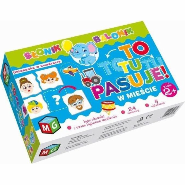Multigame Toto se hodí do města - Balloon Elephant