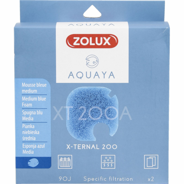 Vložka houby Zolux ZOLUX AQUAYA Blue Foam Xternal 200