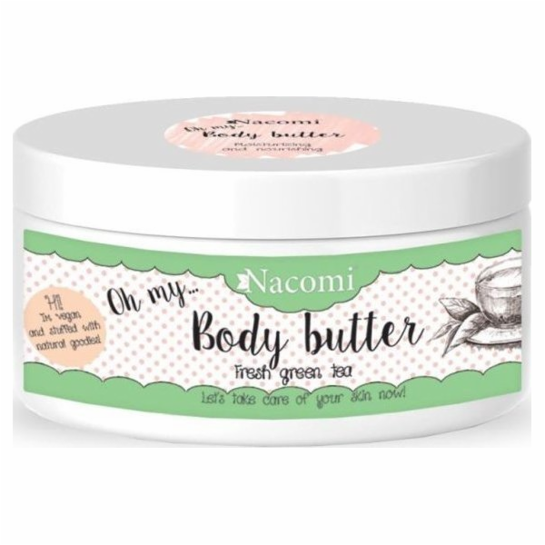 Nacomi Bambucké máslo s vůní zeleného čaje 100 ml