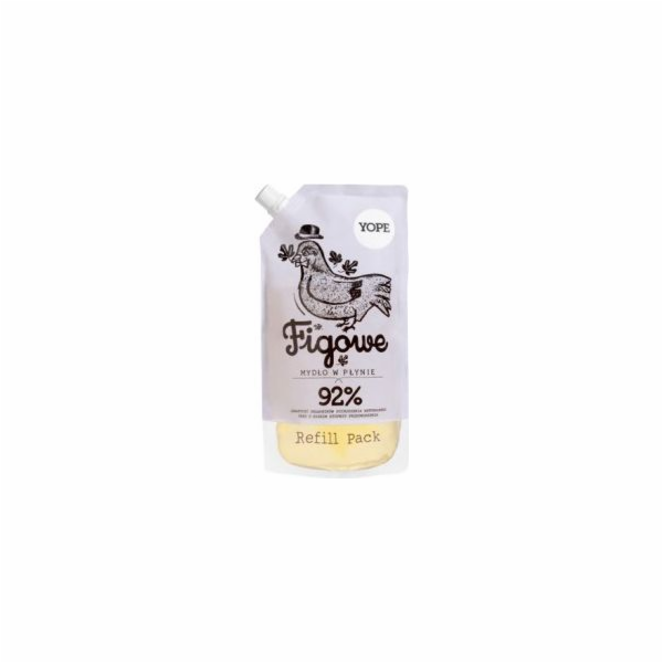 Tekuté mýdlo Yope Fig 500 ml - náhradní balení