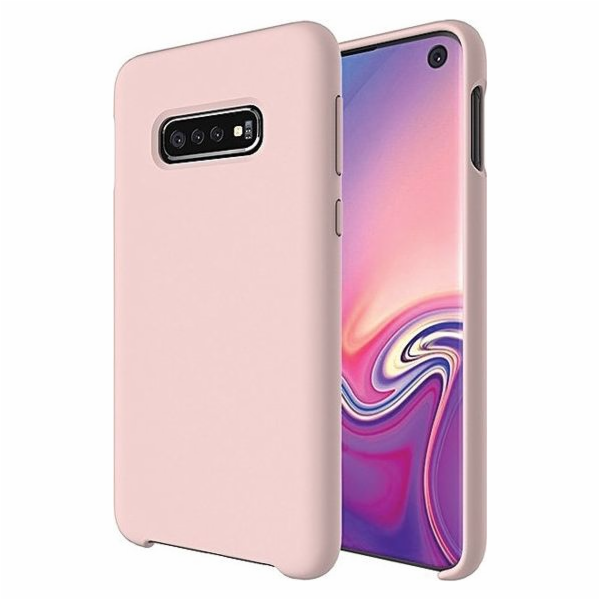 Silikonové pouzdro Samsung S10 Plus G975 růžové a zlaté