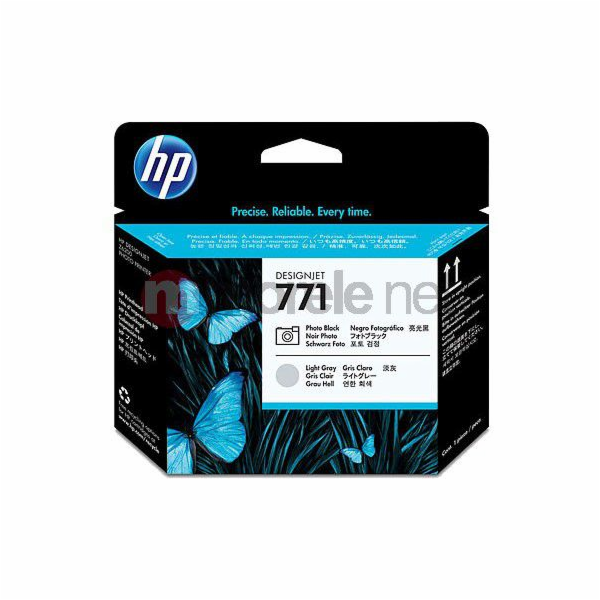 Fotografická černá/L šedá tisková hlava HP No 771 (CE020A)