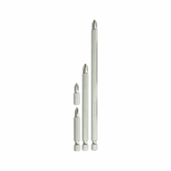 Dedra šroubovací bity PH2x50mm, 10ks plastová krabička (1...