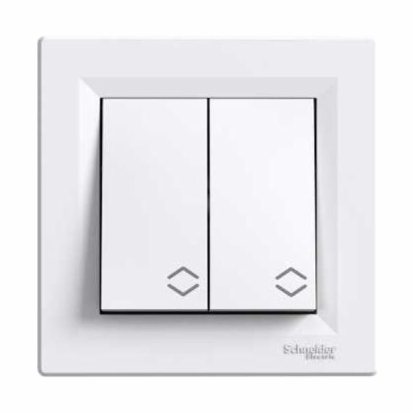 Schneider Electric ASFORA Dvojitý schodišťový konektor se...