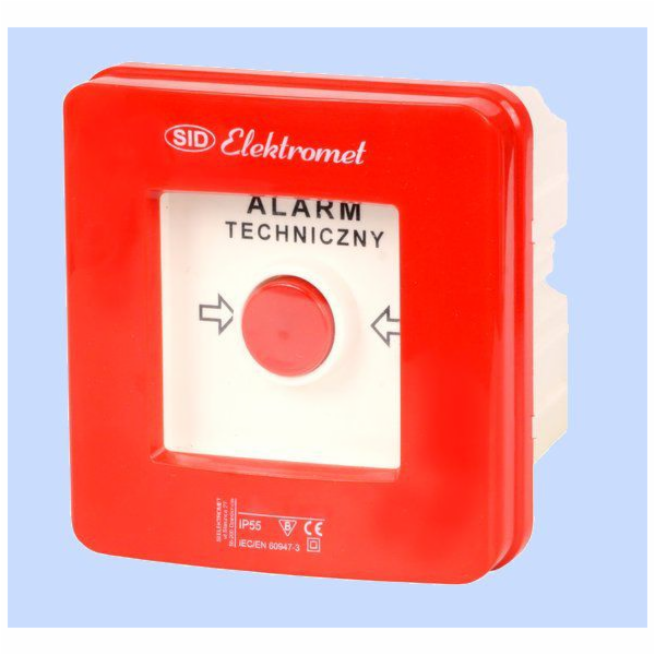 Elektromet Spínač alarmu 4Z 12A /HLAVNÍ VYPÍNAČ/ IP55 WGp...