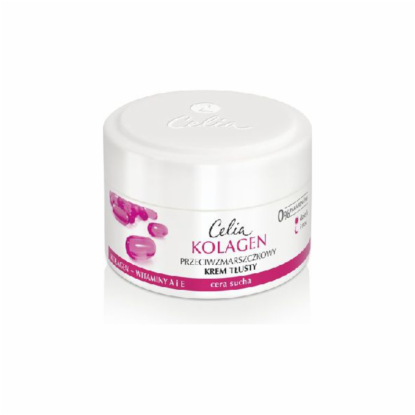 Celia Collagen Series Olejový krém proti vráskám pro such...