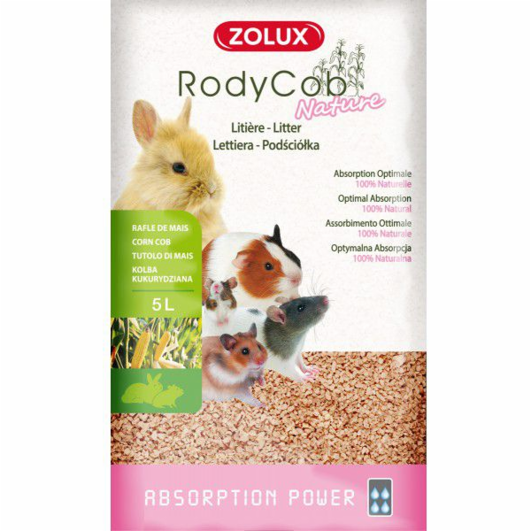 Zolux RodyCob NATURE rostlinná podestýlka 50l