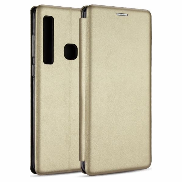 Pouzdro Book Magnetic iPhone Xs Max zlato/zlaté