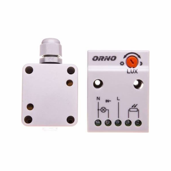 Orno Twilight senzor s externí sondou v krabici 2300W 2-1...