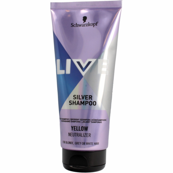 Schwarzkopf Live Silver šampon pro blond, odbarvené a šed...
