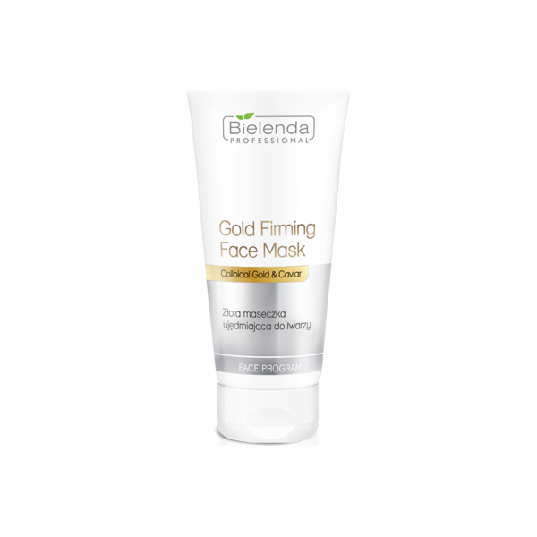 Bielenda Professional Gold Firming Face Mask Zlatá zpevňu...