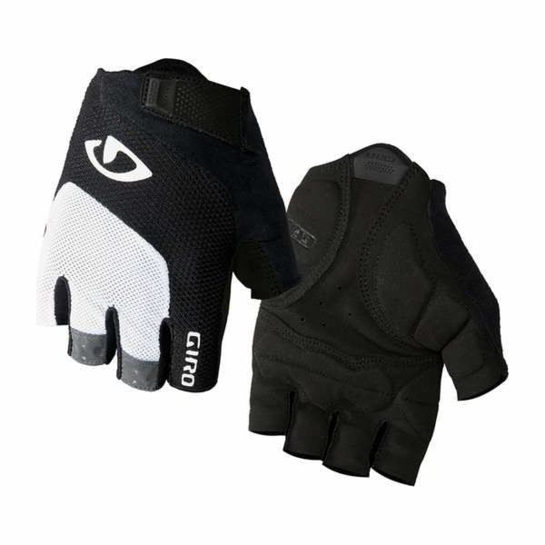 GIRO Bravo GEL pánské cyklistické rukavice, černobílé, XX...