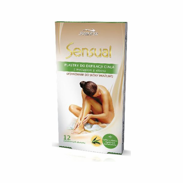 Náplasti na depilaci těla Joanna Sensual Aloe 1 balení. 1...