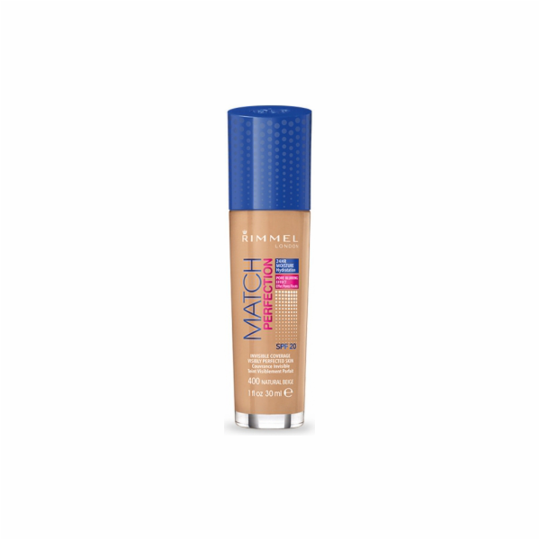 Rimmel Match Perfection Foundation No. 400 Natural Beige ...