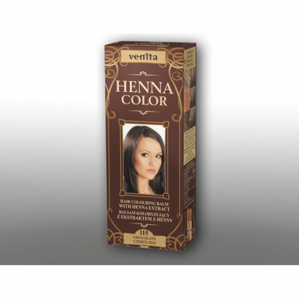 Venita Bylinné balzámy Henna Color 115 Čokoláda 75ml