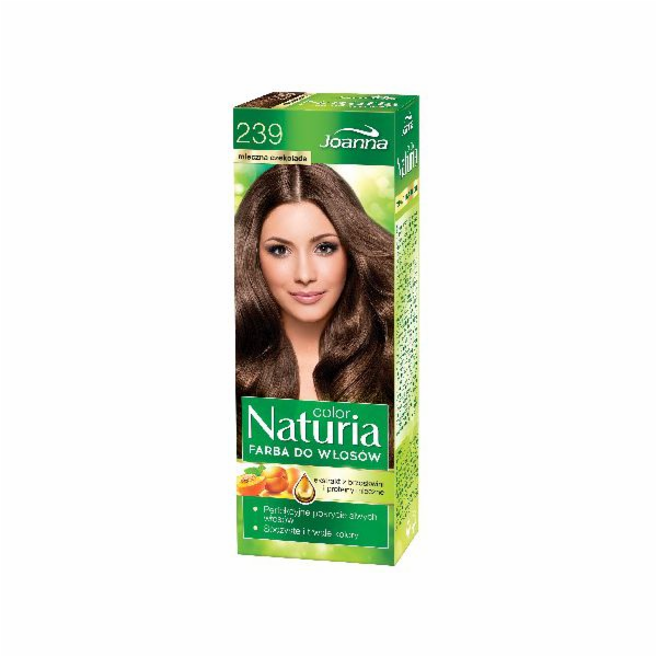 Joanna Naturia Color Barva na vlasy č. 239 - mléčná čokol...