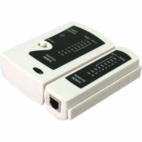 LogiLink Tester kabelů pro konektory RJ11, RJ12, RJ45 s j...