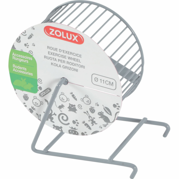 Zolux ZOLUX Kovový naviják 11 cm, barva šedá