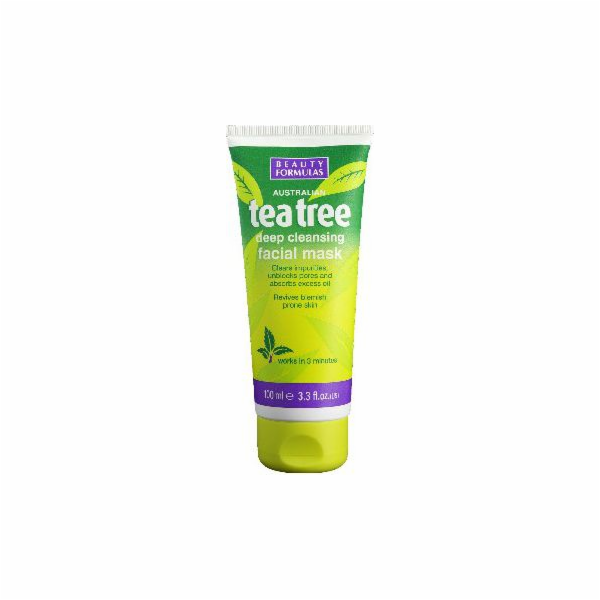 Beauty Formulas Formulas Tea Tree Hloubkově čistící jílov...